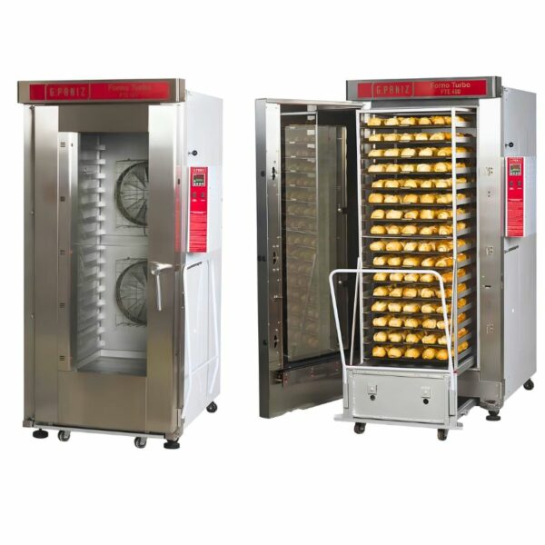 Horno turbo convector a gas o eléctrico | G.PANIZ FTG 480 o FTE 480